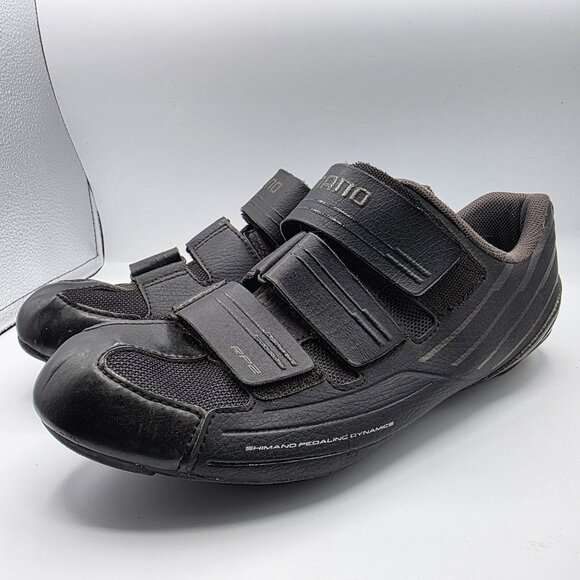 Shimano Dynalast Mens Size 10.5 Black Road Cycling Biking Shoes SH-RP200SL - Picture 4 of 13